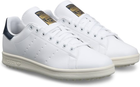 Adidas Stan Smith Men's Leather Sock White Sneakers - Size 10M