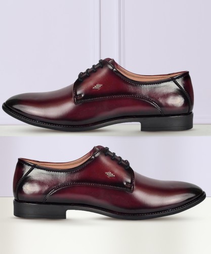 Maroon party store shoes