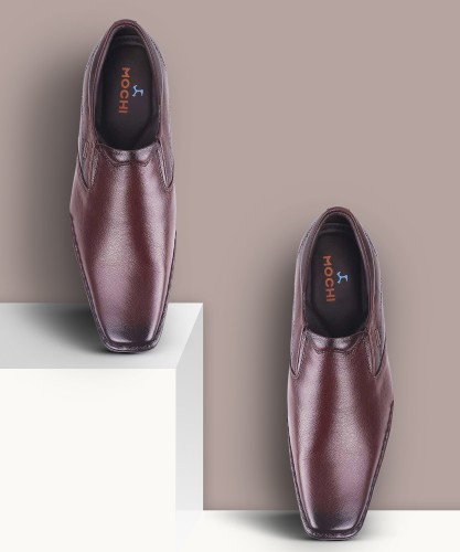 Maroon colour sales formal shoes