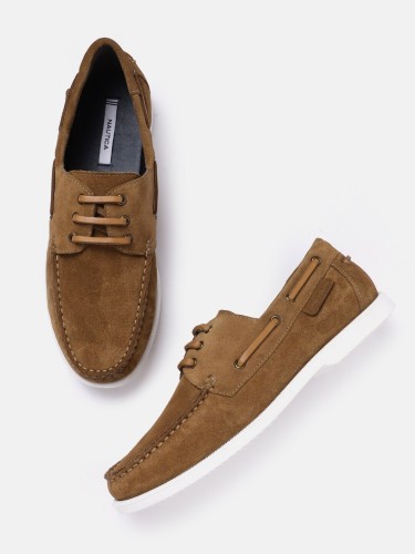 Blue And Brown Laced Men's Boat Shoes, Size: 6-10 at Rs 1400/pair in Delhi
