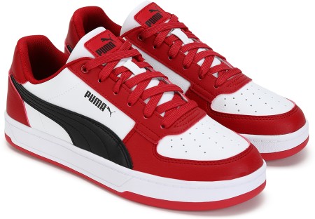 Puma red hotsell casual shoes