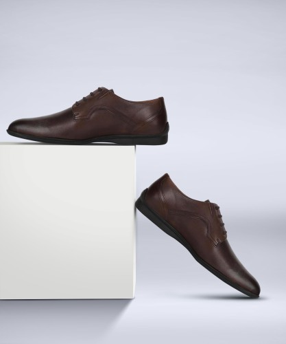 Buy Louis Philippe Men Brown Leather Formal Shoes-8 UK (42 EU)  (LPSCCRGFS00146) at