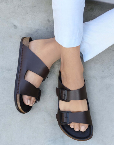Red chief men's leather sandals and floaters hotsell