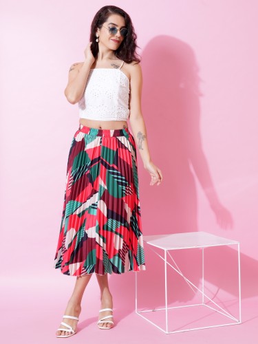 Knee length hotsell skirts flipkart