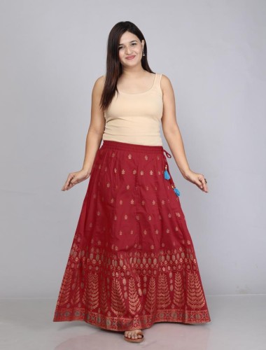 Viscose skirts online india sale