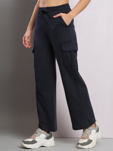 Side Pocket Design parralal Cargo Pant For Women