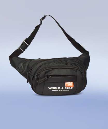 Bags, Belt Bag With Extender Strap Black