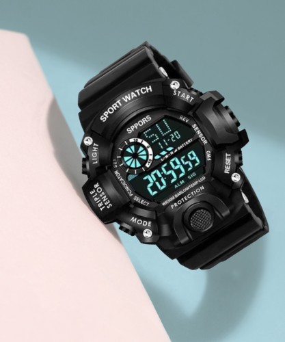 Digital Watch for Men with Weather Altimeter