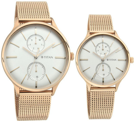 Pair watches deals titan