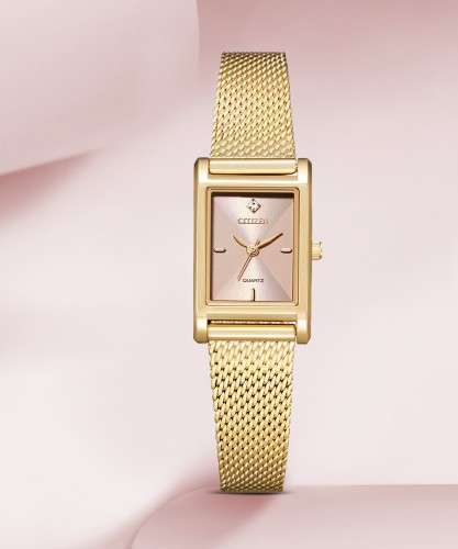 Citizen 23k gold online plated watch