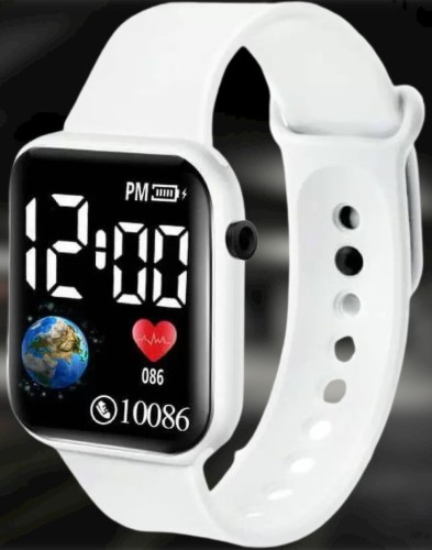 MZ M702W-S8 ULTRA (Smart Watch) 48mm Display Blood Pressure Alarm Heart  Rate Smartwatch (Black Strap, XL)