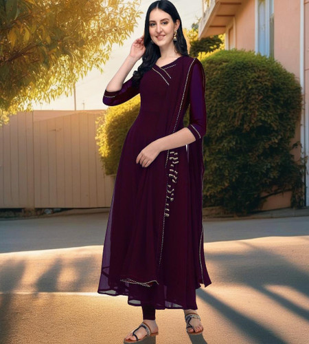 Purple top kurti flipkart
