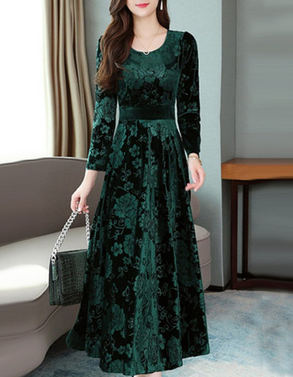 Fancy long one piece dress sales