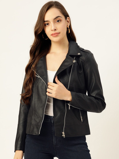 Leather jacket for ladies images store