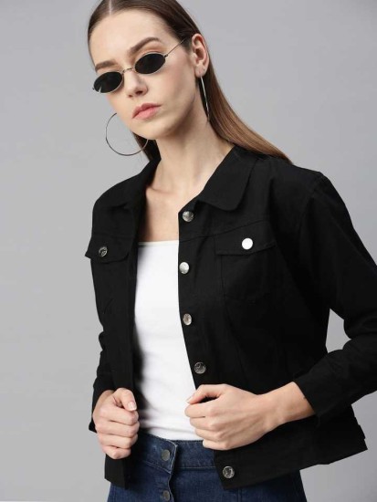 Denim jackets for womens cheap flipkart