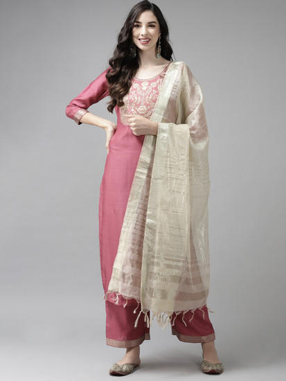 Palazzo suits flipkart 2025