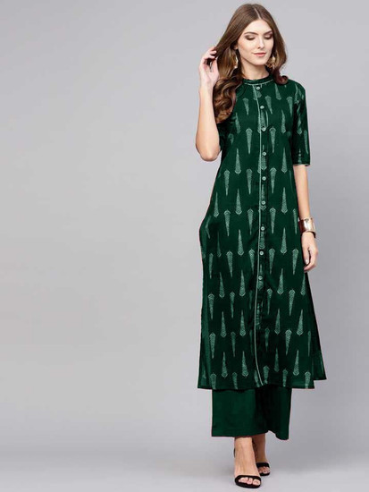Simple discount kurti plazo