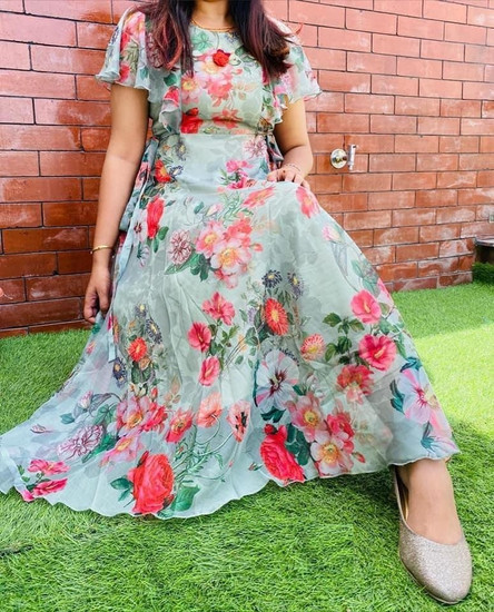 Flipkart party wear dress 2025