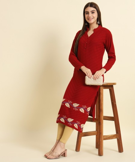 Buy woolen kurtis online best sale