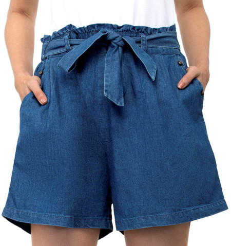 Oversized denim cheap shorts