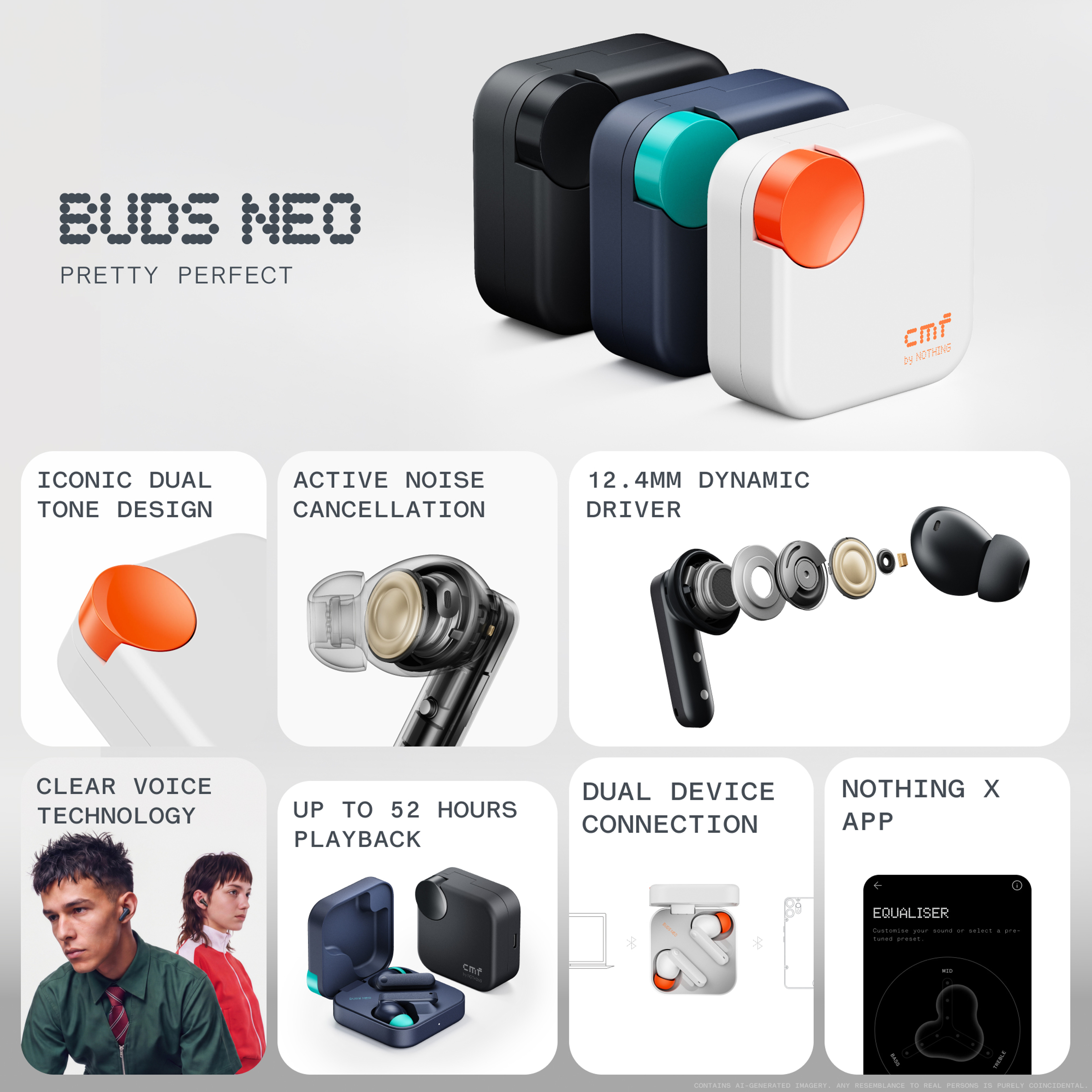 CMF Buds Neo Resmi, ANC 35dB Baterai 52 Jam Harga Rp300 Ribuan 15 CMF Buds Neo case