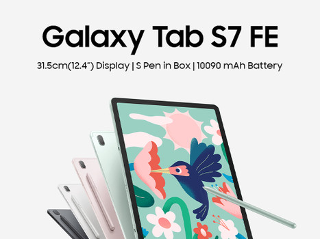 Samsung Galaxy Tab S7 FE With Stylus 4 GB RAM 64 GB ROM 12.4