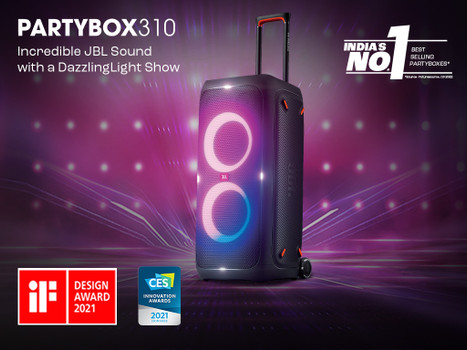 Buy JBL Partybox 310 - 18Hrs Playtime, Pro Sound, Dynamic Light