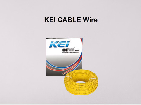 KEI CABLES FR-LS PVC 1.5 sq/mm Yellow 90 m Wire Price in India