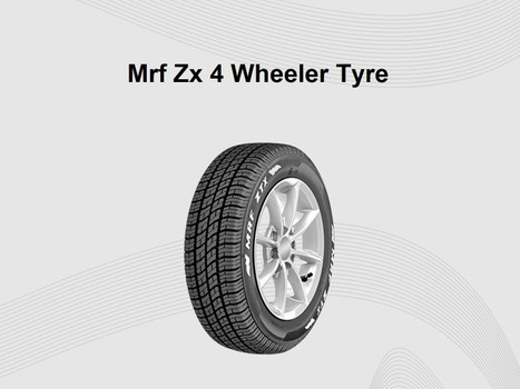 MRF ZTX 165/80 R14 85T 4 Wheeler Tyre Price in India - Buy MRF ZTX