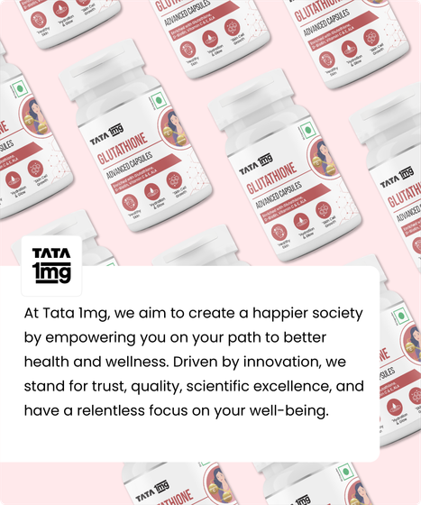 1mg glutathione TATA 1mg Glucosamine HCL 1500 mg Tablets Price in India