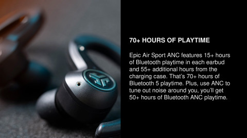 Jlab Epic Air Sport Anc True Wireless Earbuds Jlab Epic Air Sport