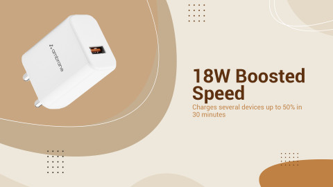 Ambrane 18 W Quick Charge A Wall Charger for Mobile Ambrane