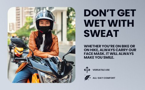 Kingsway Black Bike Face Mask for Men Women Price in India Buy