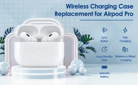 WebMedia Earbuds with wireless charging case, ANC Spatial audio