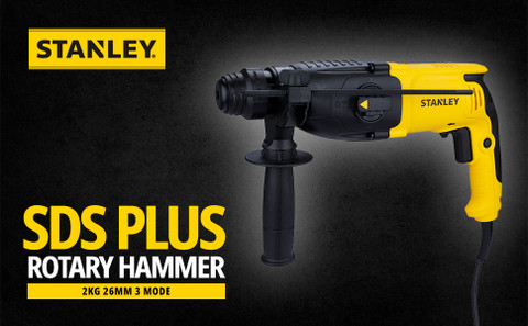Stanley Shr263k 26mm 800w 3mode Hammer Drill STANLEY SHR263K-IN
