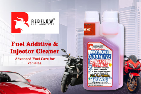 Red Flow Fuel Additives Red Flow Diesel & Petrol Additive for All Cars ...