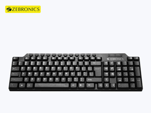 ZEBRONICS ZEB-KM-2100 Wired USB Standard Desktop Keyboard