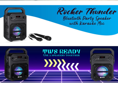 Bluetooth Party Speaker Zoook Rocker Thunder Speaker Buy Zoook ZB