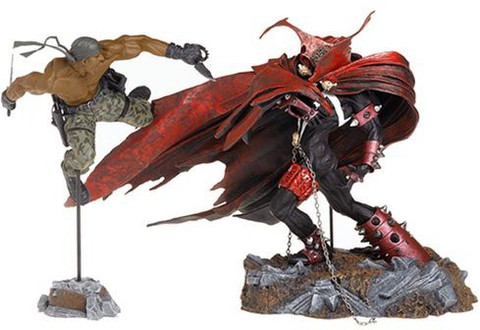 Spawn The Art Of Series 27 Vs Al Simmons Action Figure Box Set