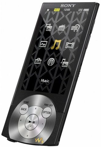 Sony Walkman NWZ-A845/B 16 GB Video MP3 Player (Black) - SONY