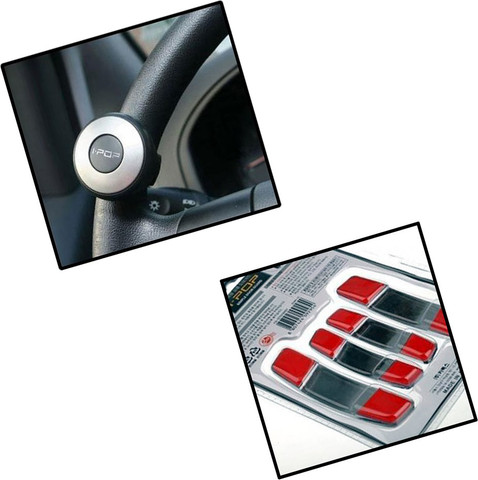 いっぽ I-POP 1 ipop mini power steering knob, 1 ipop black door guard