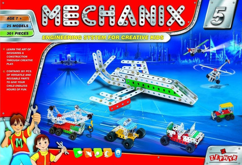 ZEPHYR Metal Mechanix-5 (301 Pcs) - Metal Mechanix-5 (301 Pcs