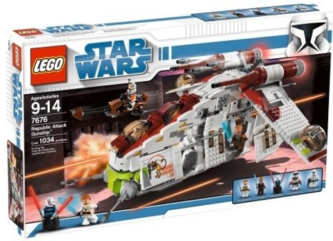 LEGO Star Wars Republic Gunship 7676 - Star Wars Republic Gunship