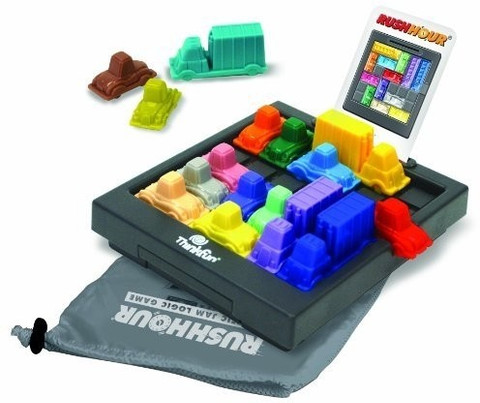 ThinkFun Rush Hour Strategy & War Board Game - Rush Hour
