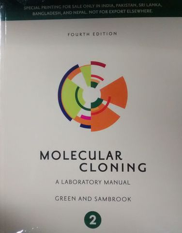 Molecular Cloning - A Laboratory Manual 4th Edition: Buy Molecular ...
