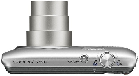 Nikon COOLPIX S3500 シルバー Flipkart.com | Buy NIKON S3500 Point & Shoot Camera Online at best