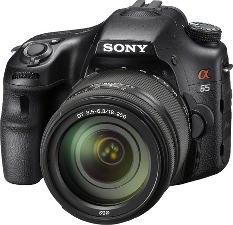 Sony α65 SLT-A65V + DT 18-55mm ｜D146 SONY Alpha A65VK SLT DSLR Camera (Body only) Price in India
