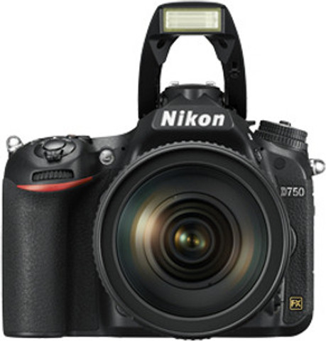 NIKON D750 DSLR Camera Body with Single Lens: 24-120mm VR Lens
