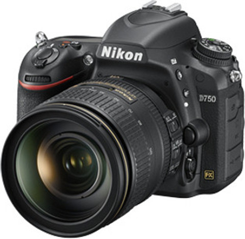 NIKON D750 DSLR Camera Body with Single Lens: 24-120mm VR Lens