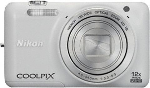 Nikon COOLPIX S6600 ホワイトジャンク 中古】Nikon ニコン COOLPIX S6600 ホワイト コンパクトデジタル